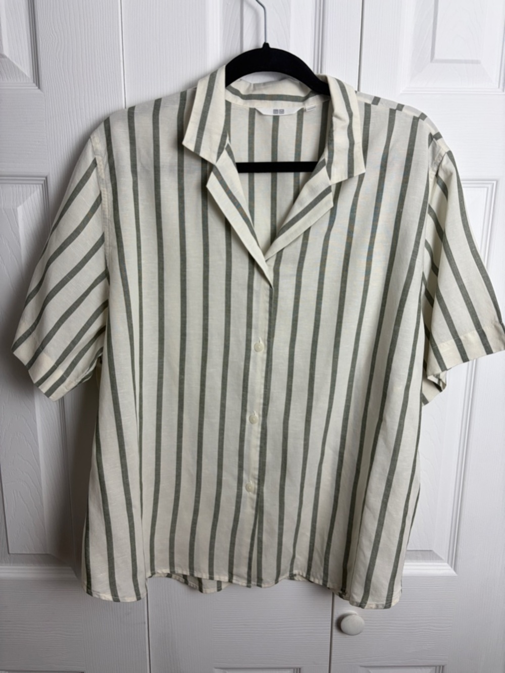 Uniqlo Striped Shirt/Blouse Size XXL
